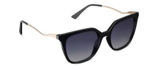 Venue Black Polarized Sunglasses by Peepers