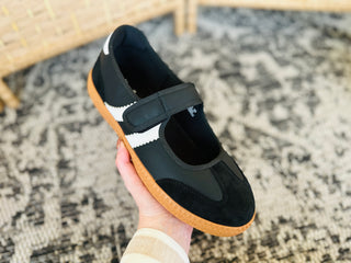 Corkys Calm Down Black MaryJane Sneaker
