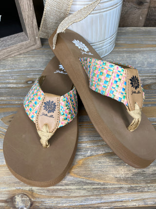 Alternate view of Yellowbox Zosia Multicolor Flip Flop Sandal
