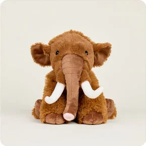 Warmies Wooly Mammoth Microwavable Plush: Cozy, heatable stuffed animal for stress relief and comfort. Perfect gift for all ages.