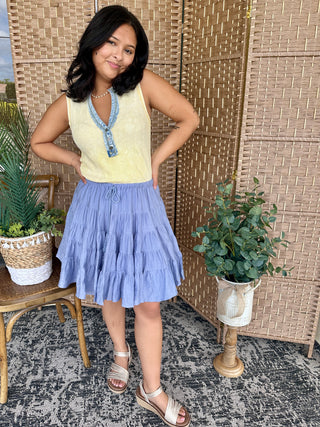 Alternate view of Summer Lovin' Yellow Top
