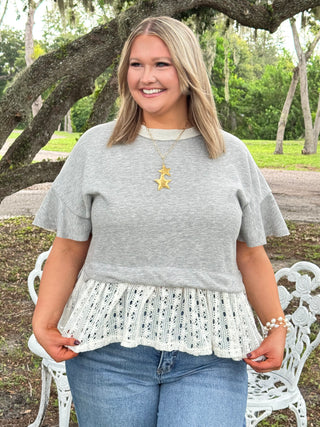 Picnic in the Park Ruffle Top
