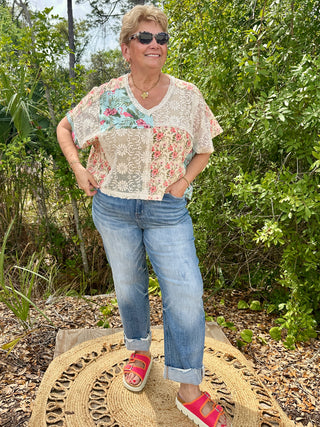 POL Let's Flamingle Top