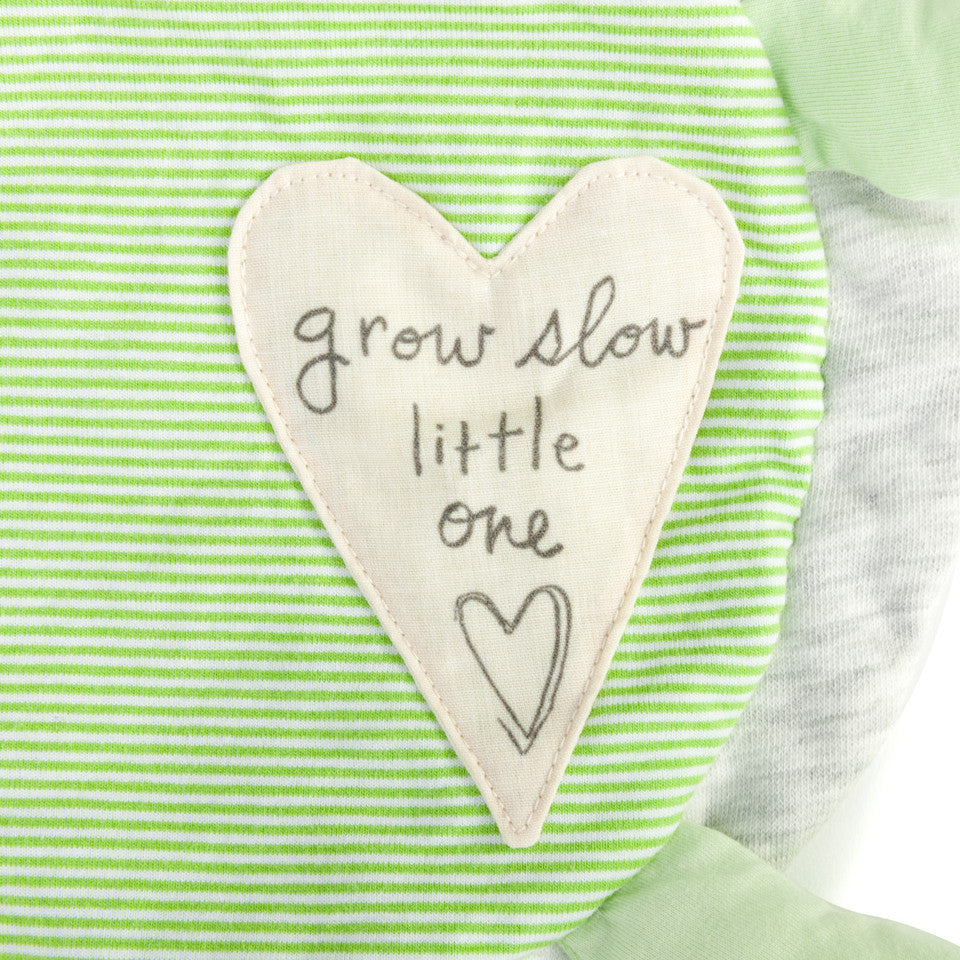 Grow Slow Turtle Blankie - The Gypsy Belle Boutique