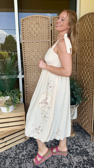 Alternate view of Peace Out Ivory Dress
