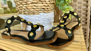 Alternate view of Corky's Beach What Black Sandal
