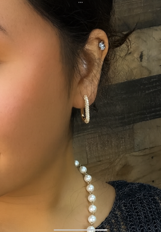 Lauren Kenzie JANEL HOOPS EARRINGS