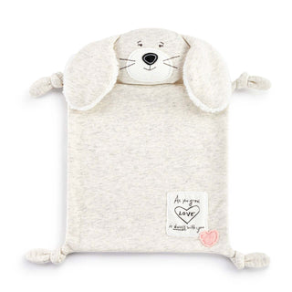 Soft and cozy Poetic Threads Bunny Blankie for girls, featuring a plush rabbit design and delicate embroidered details.