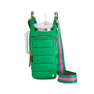Multicolor HydroBag® HANDLE™ purse with crossbody strap, elegant design, perfect for versatile chic styling.