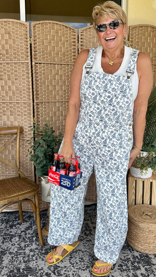 Alternate view of Blue Willow Jumpsuit Overalls
