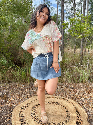 POL Let's Flamingle Top