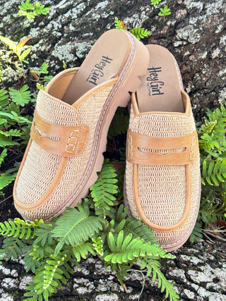 Alternate view of Corkys Raffia Am I Right Mule
