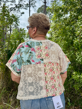 POL Let's Flamingle Top