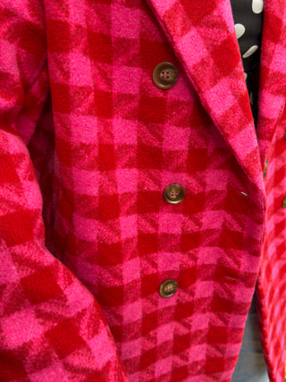Cherryish Everything Houndstooth Coat Jacket
