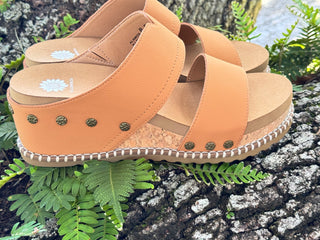 Alternate view of Yellowbox Alamos Tan Wedge Sandal
