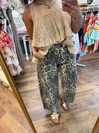 Alternate view of Young Threads Desert Dream Ivory Ruffle Top
