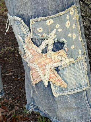 Starstruck Patch Overalls
