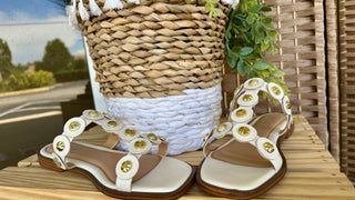Alternate view of Corky's Beach What White Sandal
