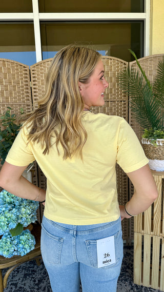 Alternate view of You Are Just The Sweetest Strawberry Crop Tee
