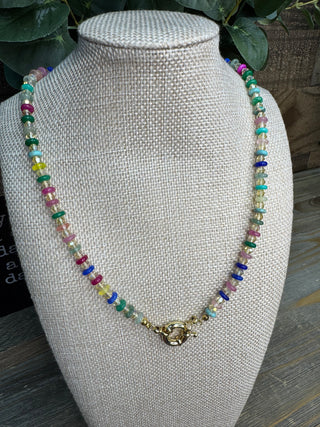 Sprinkle Pop Gemstone Necklace