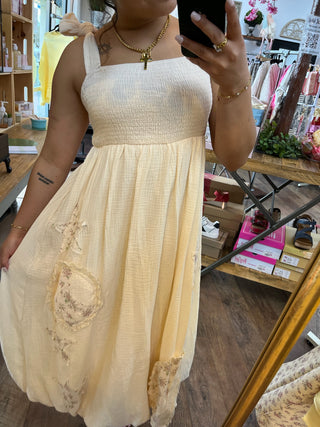 Peace Out Ivory Dress