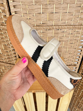 Corkys Calm Down Sand Combo MaryJane Sneaker
