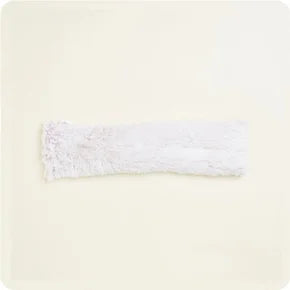 Cozy Warmies Marshmallow Lavender Microwavable Neck Wrap for soothing warmth and relaxation, displayed on a soft background