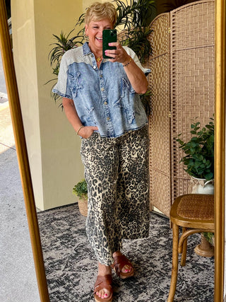 Alternate view of Stella Embroidered Star Denim Top

