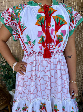 Alternate view of POL Bohemian Aztec Midi Dress
