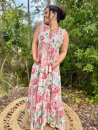 Beautiful Day Floral Maxi Dress