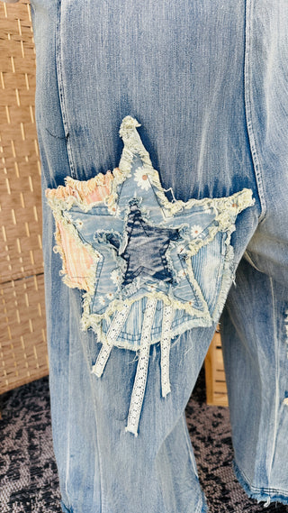 Starstruck Patch Overalls
