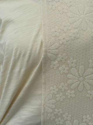 Sure Thing Natural Long Sleeve Top
