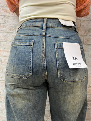 Mica Vintage Wash Hopeless Romantic Jeans
