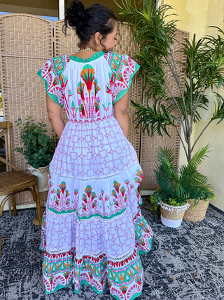 Alternate view of POL Bohemian Aztec Midi Dress
