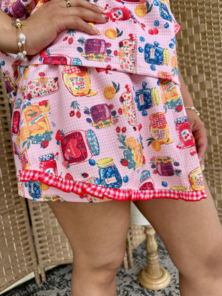 Alternate view of Jam & Honey Pink Short Set

