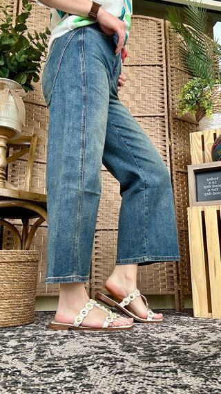 Alternate view of Mica Vintage Wash Hopeless Romantic Jeans
