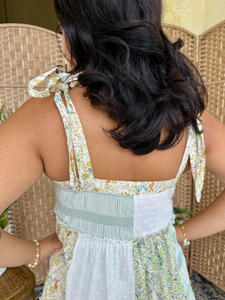 Alternate view of La Isla Bonita Patchwork Tiered Maxi Dress
