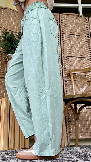 Alternate view of Jaded Green Gypsy Fit Pants
