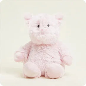 Warmies Pig Microwavable Plush - Cozy, pink comfort plush toy for warmth and relaxation, perfect for all ages.