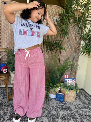 Alternate view of Made In America Applique Tee Top
