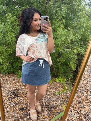 POL Let's Flamingle Top