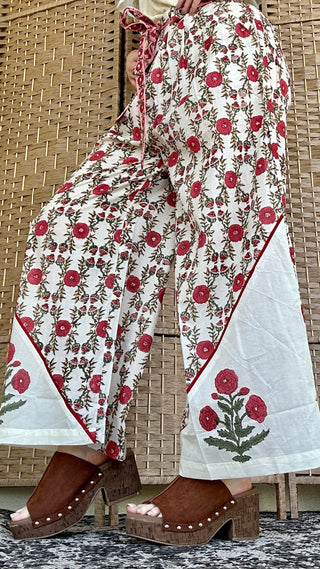 Alternate view of POL Poppy Peony Tie Belt Pant
