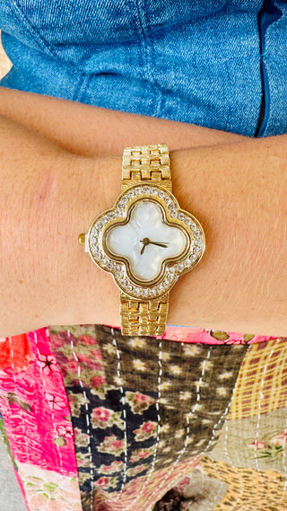 Lauren Kenzie Sarah Jane Clover Watch
