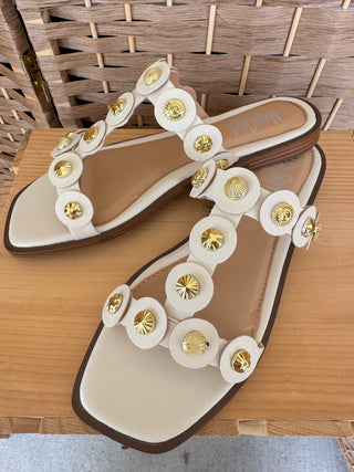 Alternate view of Corky's Beach What White Sandal
