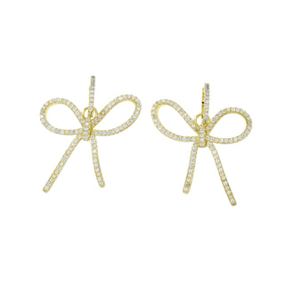 JESS BOW HUGGIE
EARRINGS