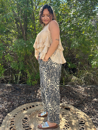 Alternate view of Young Threads Desert Dream Ivory Ruffle Top
