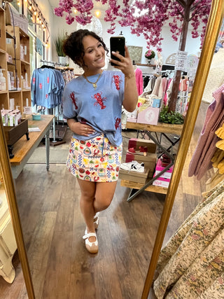 Alternate view of Amalfi Vacay Skort

