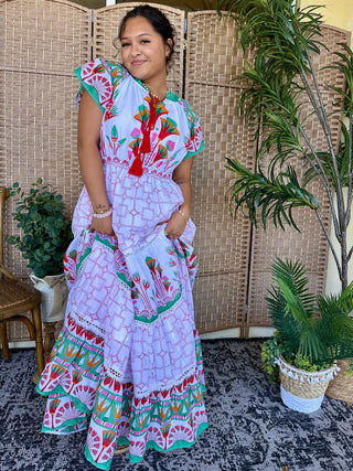 POL Bohemian Aztec Midi Dress POL Bohemian Aztec Midi Dress