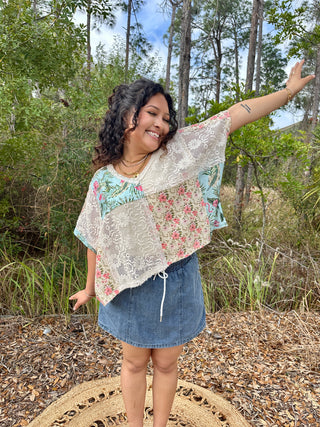 POL Let's Flamingle Top