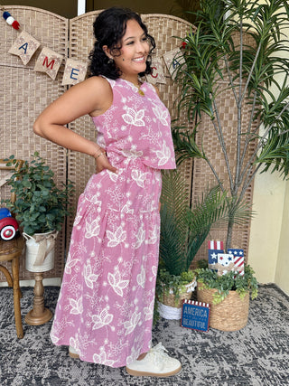 Alternate view of Americana Red Embroidered Skirt Set
